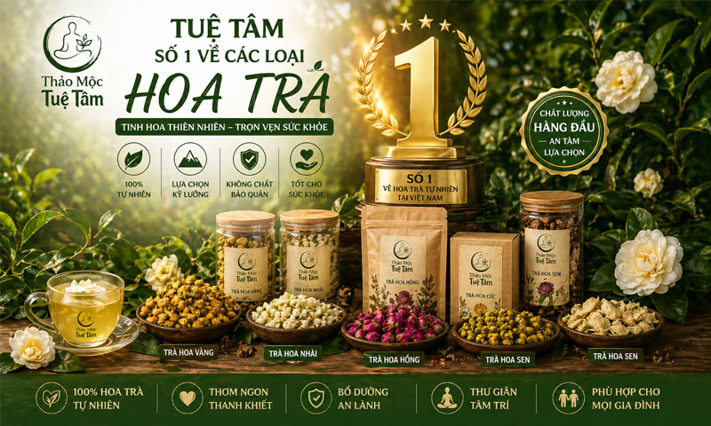 Số 1 về hoa trà